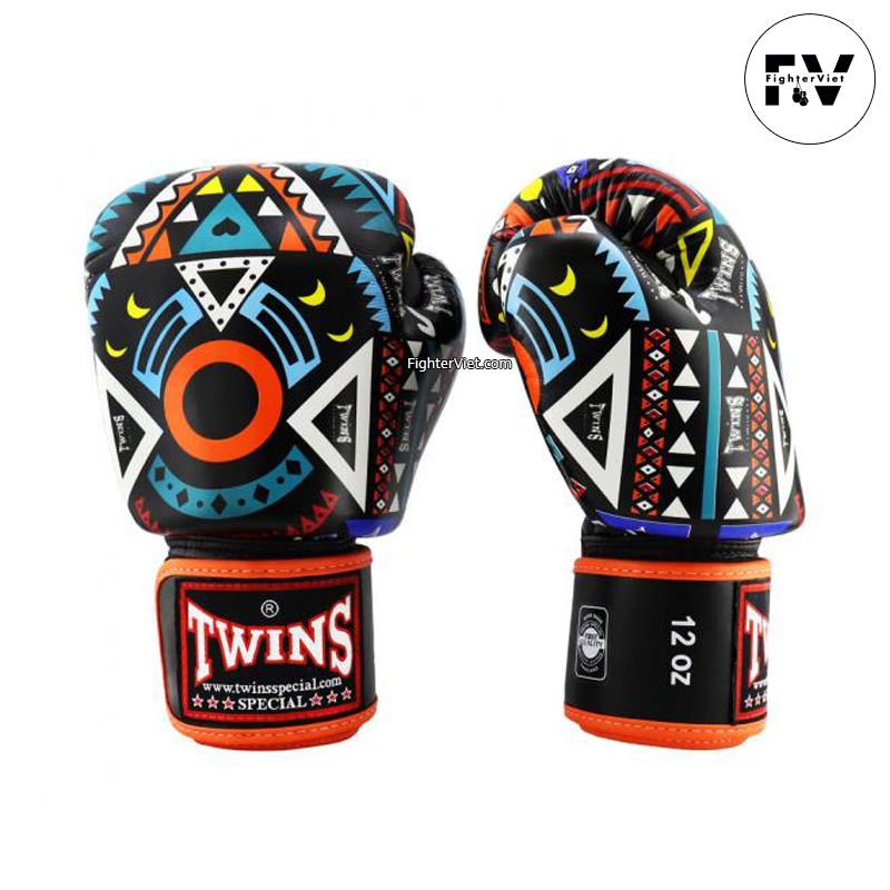 Găng boxing twins fbgvl3-57 totem boxing gloves