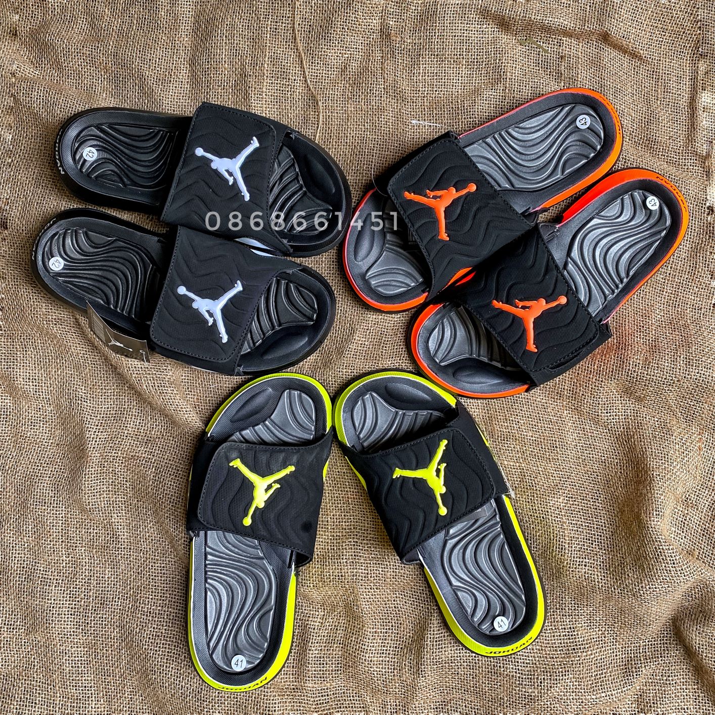 dép jordan 3 quai xé dành cho nam nữ hàng xịn tặng hộp