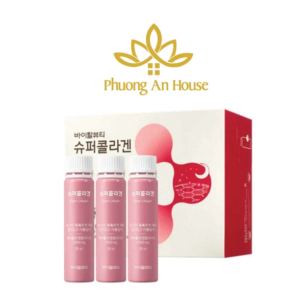 Nước uống bổ sung collagen VB Collagen Vital Beautie Hàn Quốc hộp 30 chai - Phương An House