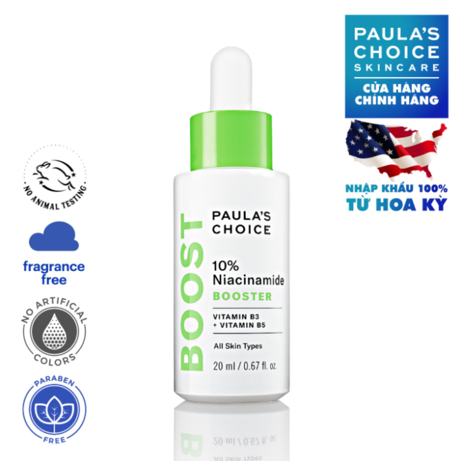 Tinh Chất Paula’s Choice Hỗ Trợ Se Lỗ Chân Lông & Làm Sáng Da 20ml Resist 10% Niacinamide Booster