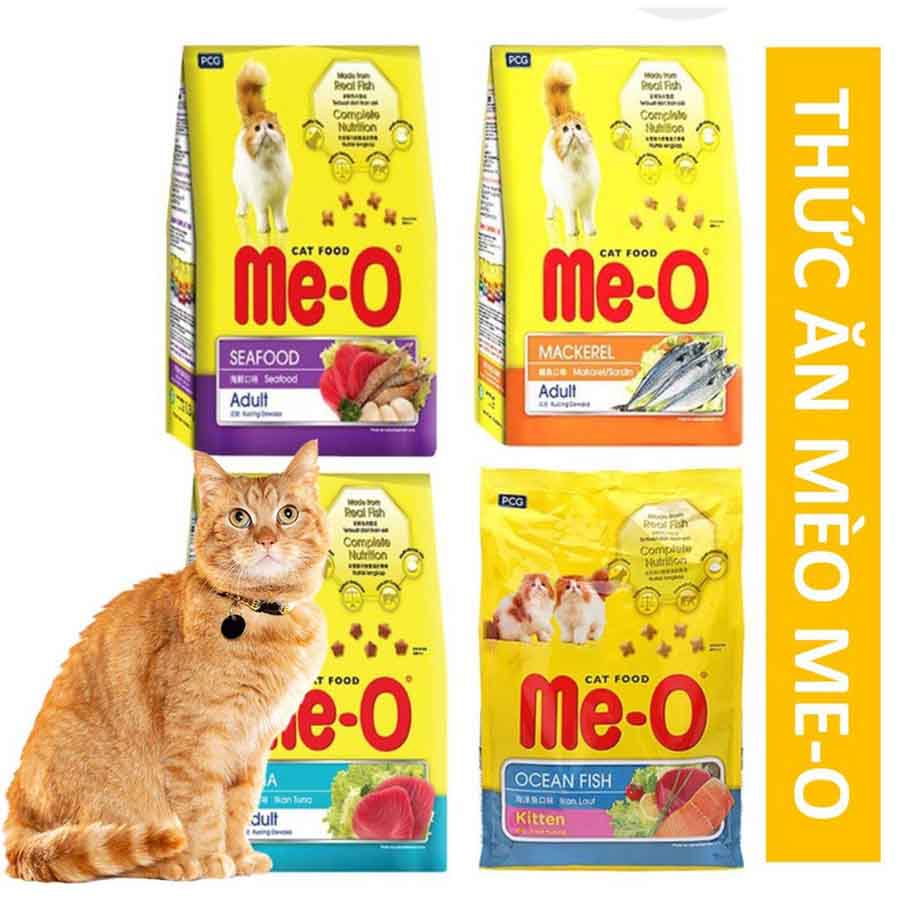 Thức ăn hạt cho mèo me-o adult 1,2kg