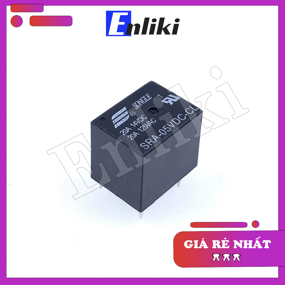 Relay 5V 20A 5 Chân SRA-05VDC-CL