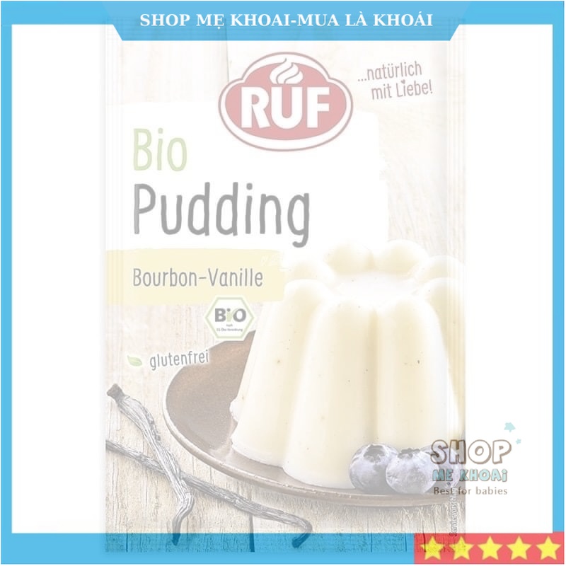 Bột làm pudding hữu cơ ruf 40g