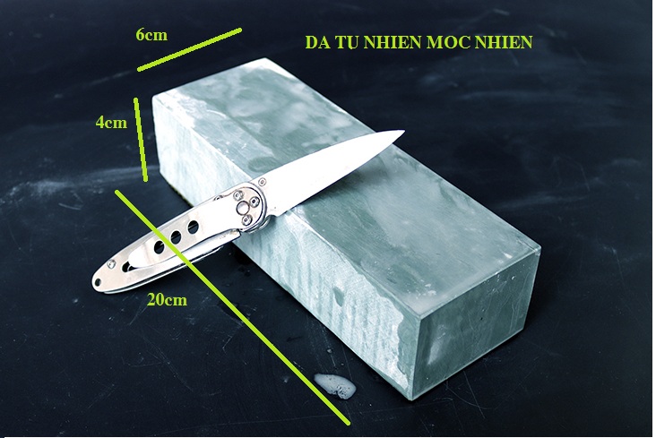 Đá mài bùn tự nhiên loại mài hoàn thiện dao - bén lưỡi - mịn 4000-6000grits tuyển chọn