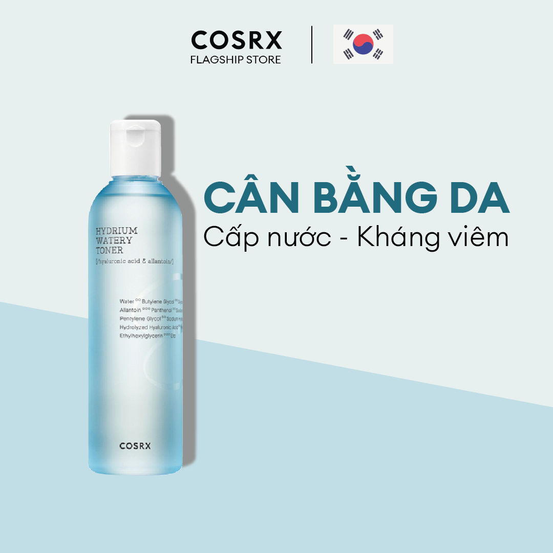 Nước cân bằng da cosrx hydrium watery toner 150ml