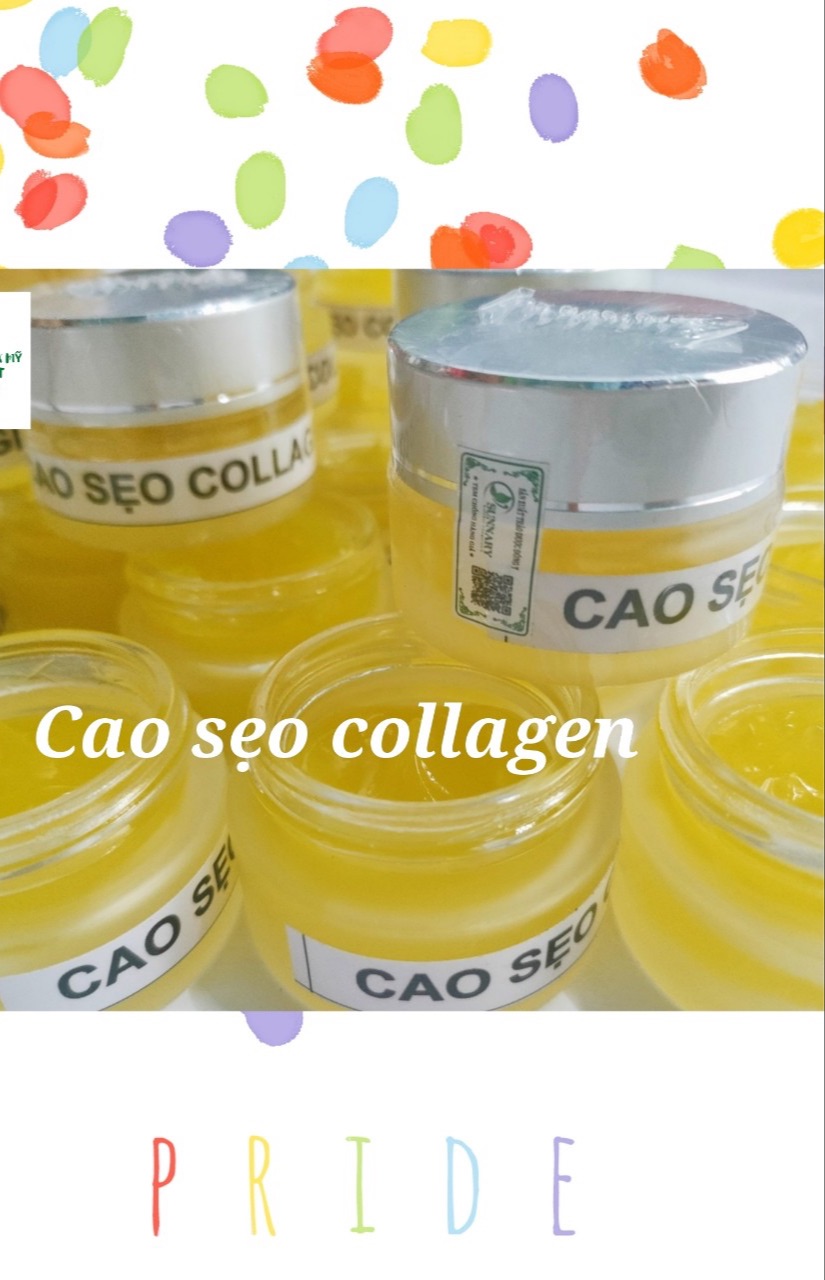 Cao sẹo collagen giúp nhanh liền sẹo phục hồi và tái tạo tất cả các loại mụn.sẹo.Mờ sẹo thâm, sẹo rổ