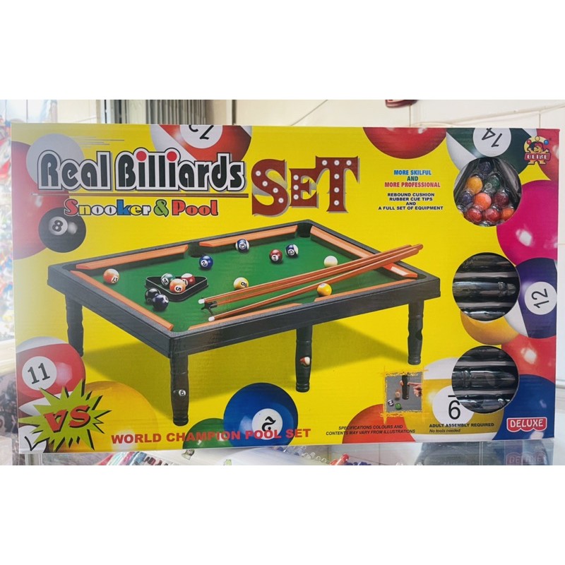 Bàn bi - a size to Real Billiards set cho bé