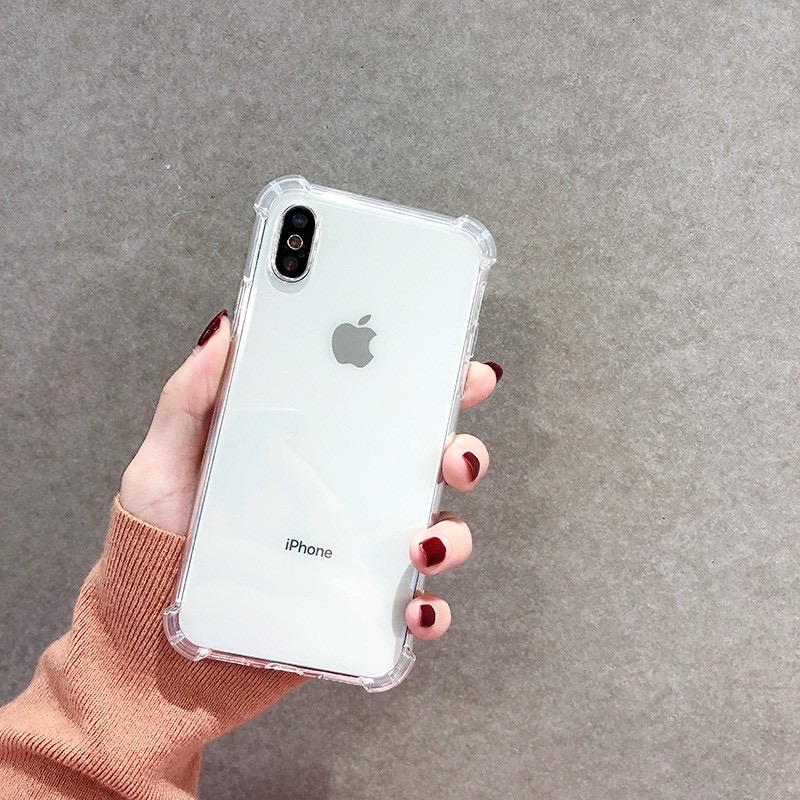 Ốp lưng dẻo trong suốt chống sốc cho các dòng iphone - ốp đẹp ốp bảo vệ IP - KOI TECH