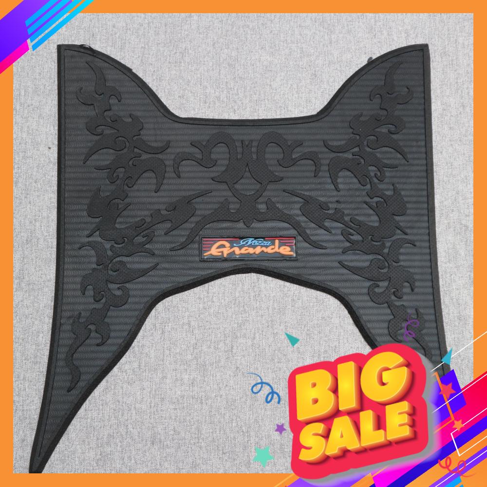 [SALE SỐC] THẢM LÓT CHÂN XE MÁY MẪU ZIN NHỰA DẺO CAO CẤP NOZZA GRANDE 2019 mẫu mới