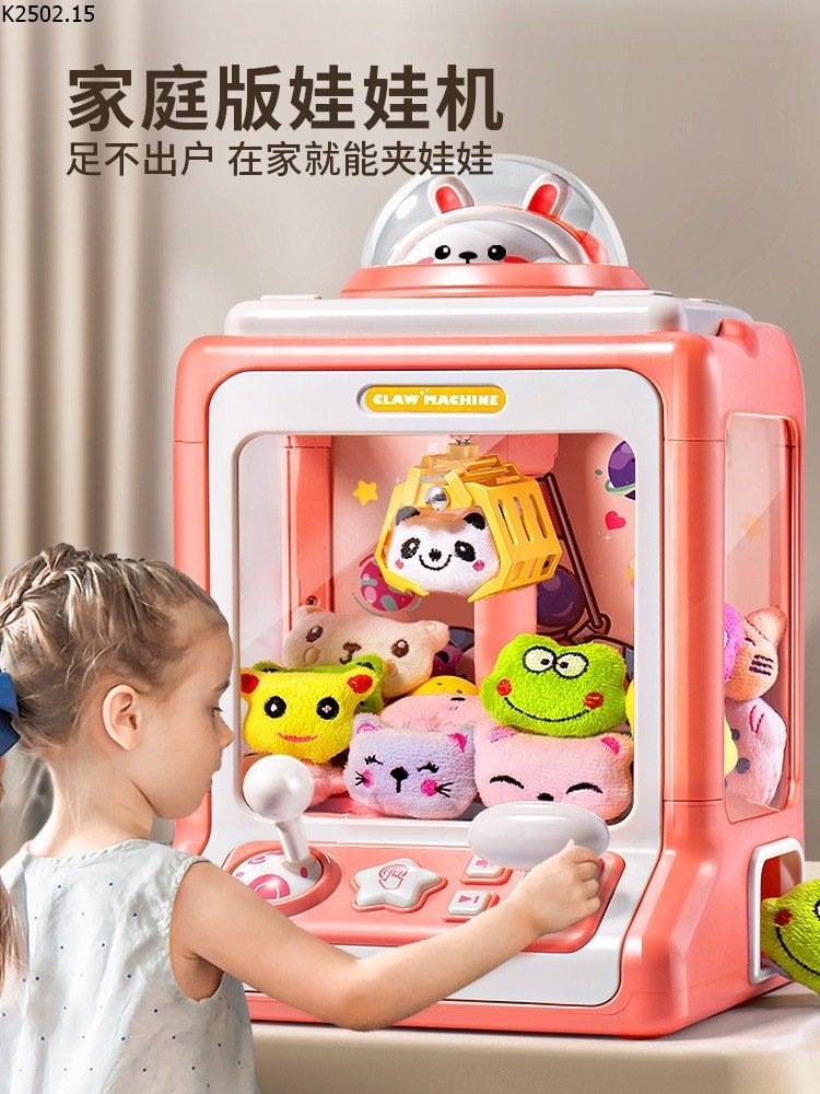 Máy Đồ Chơi Gắp Thú Cho bé 10 gấu 10 bóng , đồ chơi máy gắp thú cho bé, tăng khả năng kiên nhẫn, khéo léo