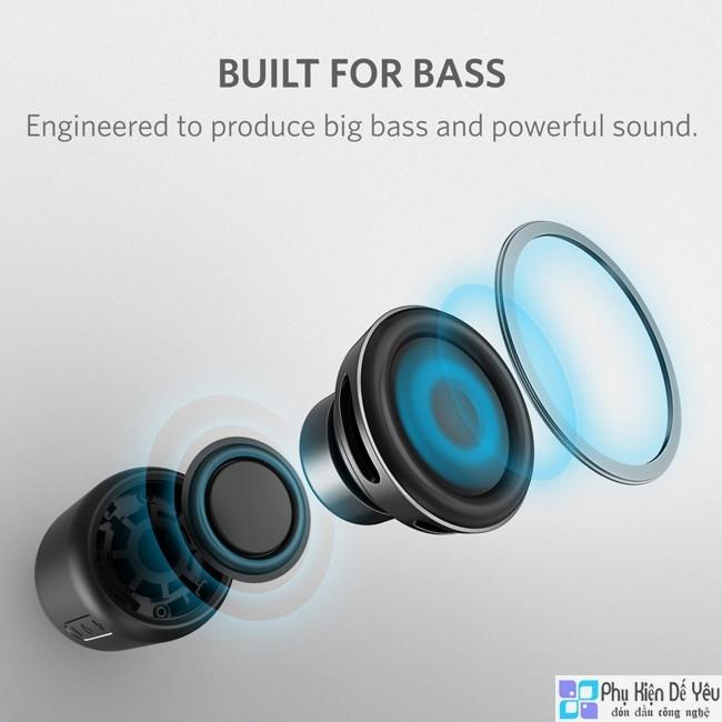 Loa Bluetooth Anker SoundCore mini - Nghe nhạc 15 giờ đọc thẻ nhớ đài FM