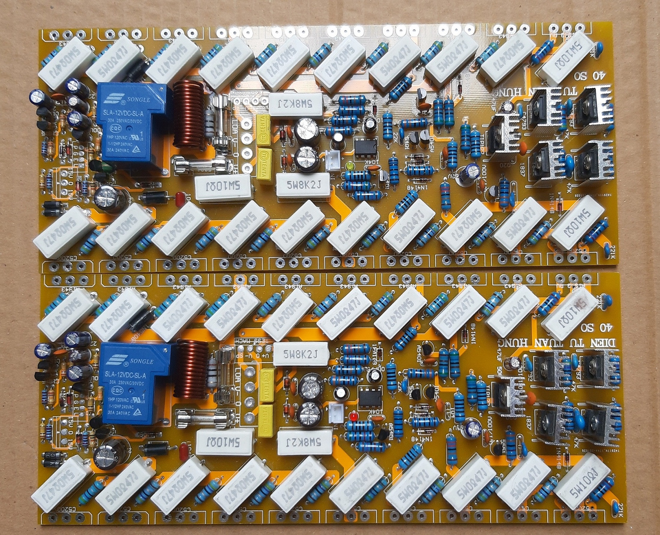 MẠCH CÔNG SUẤT 40 SÒ