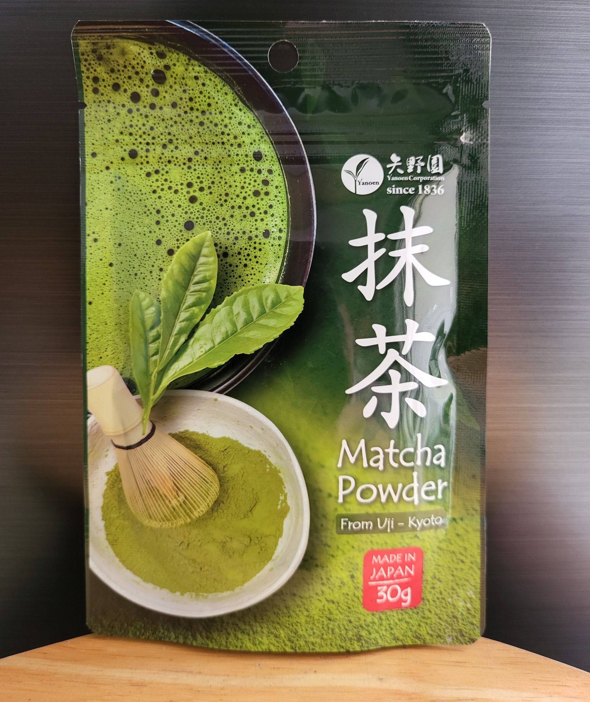 YANOEN - túi matcha 30g - BỘT TRÀ XANH Matcha Powder From Uji Kyoto NHẬT