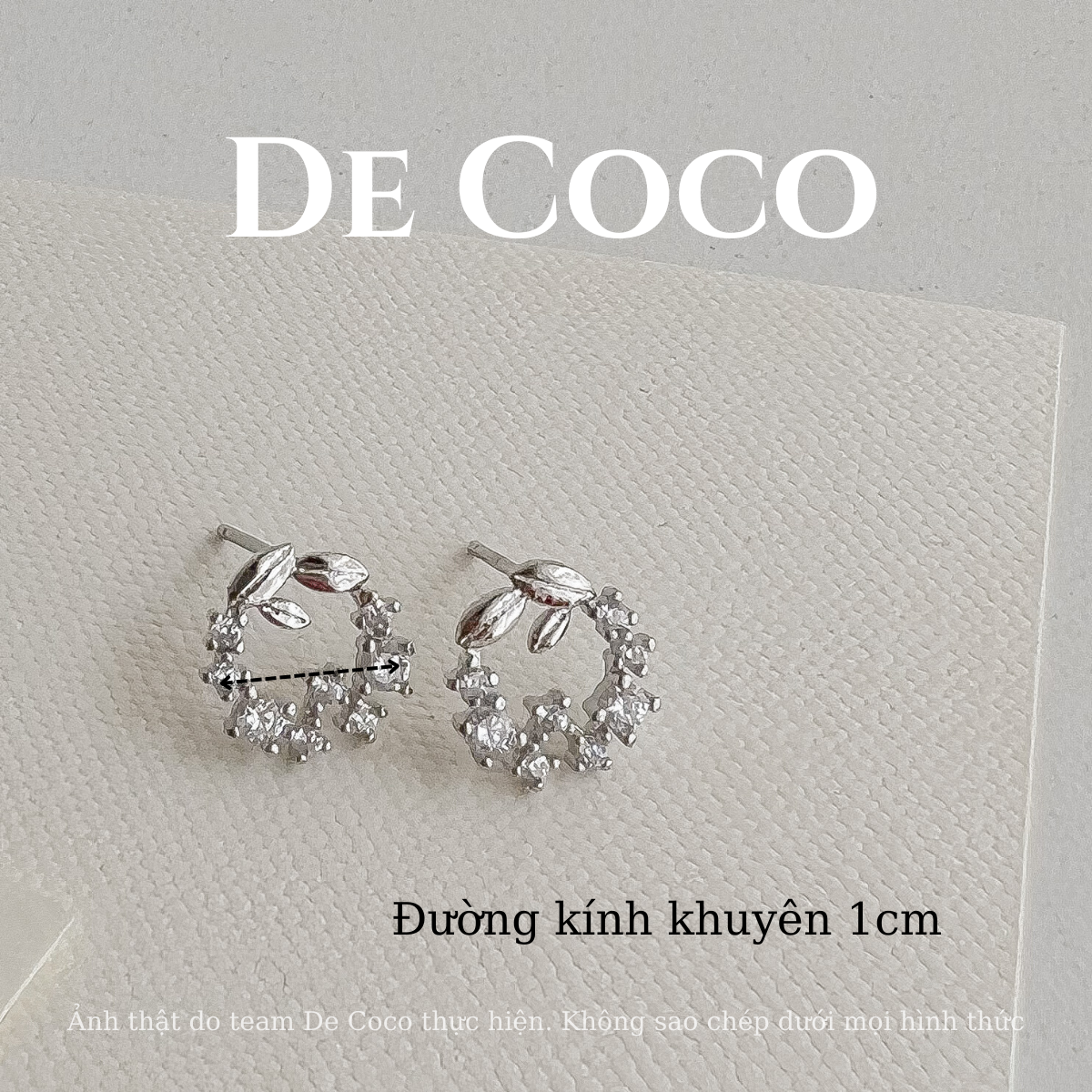 Khuyên tai Monica De Coco