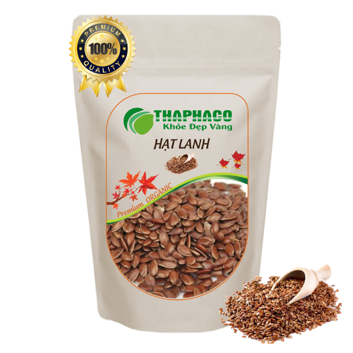 1kg Dried Flax Seeds - Clean, Fragrant Dry Goods That Help Improve Body Shape - High Quality Clean and Fragrant Goods - Tan Phat Herbal Medicine