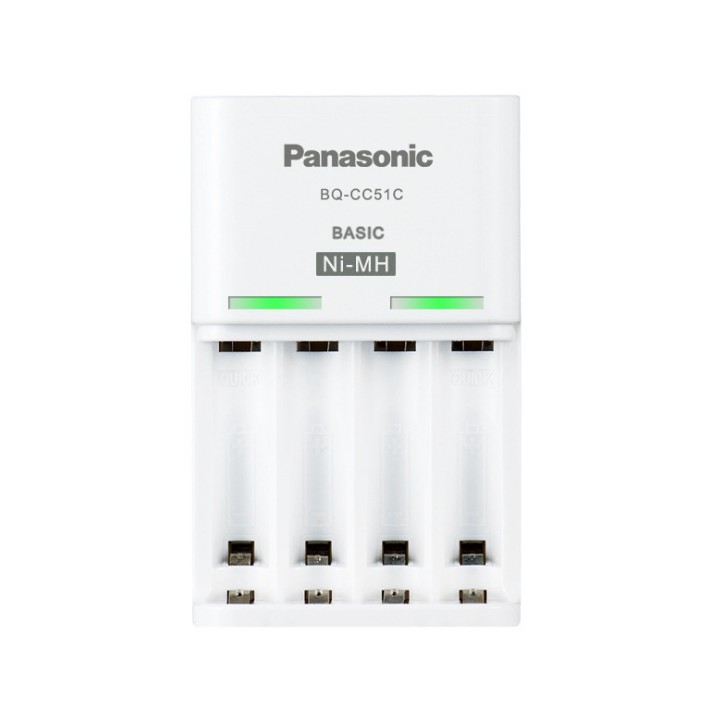 Bộ sạc pin aa, aaa panasonic bq-cc51c