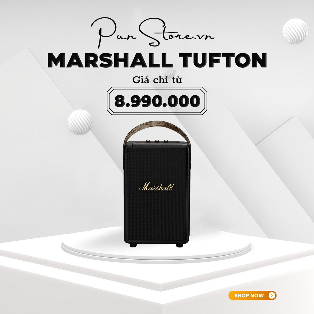 Loa marshall tufton new chính hãng - bảo hành 12 tháng