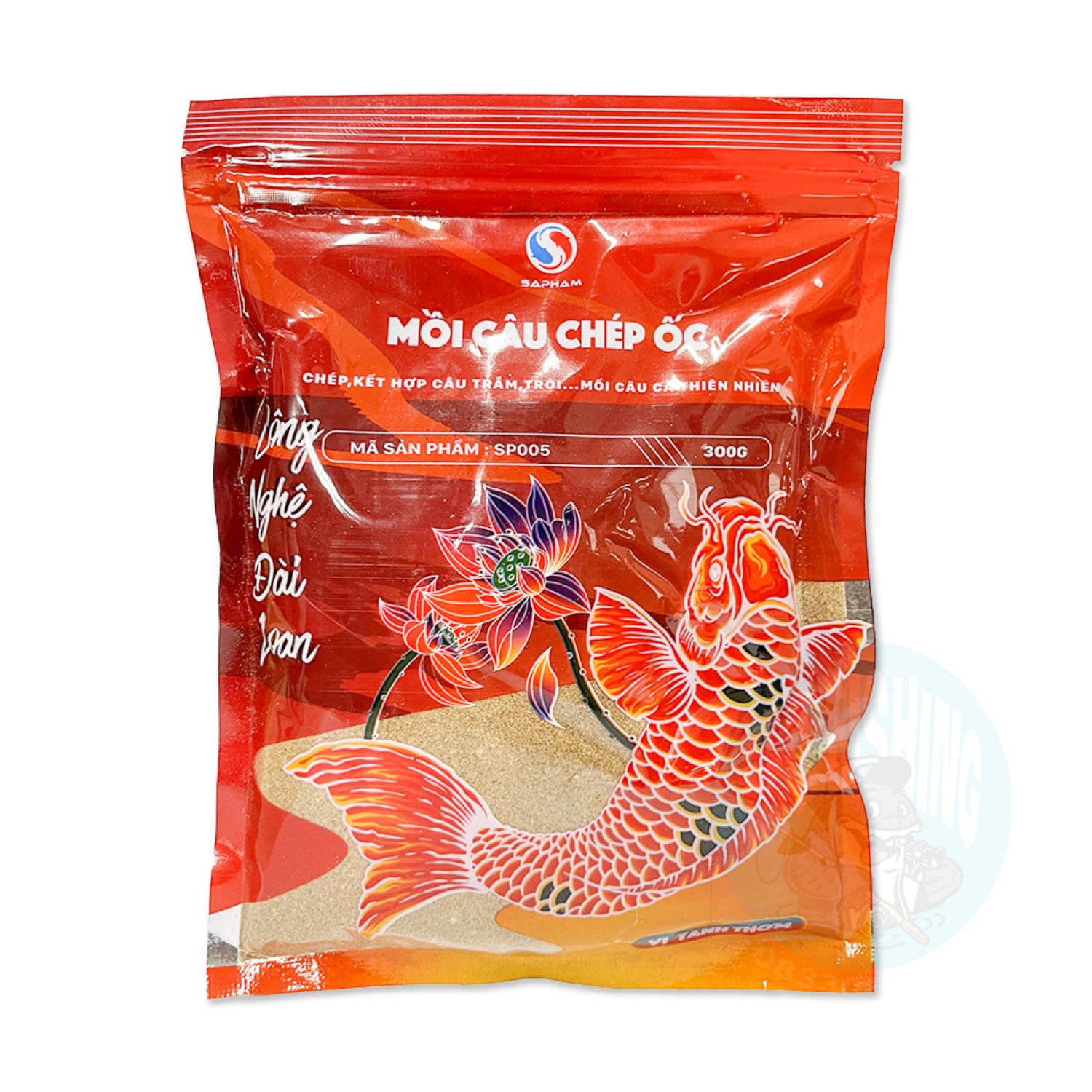 Mồi câu chép ốc sa phạm 300g