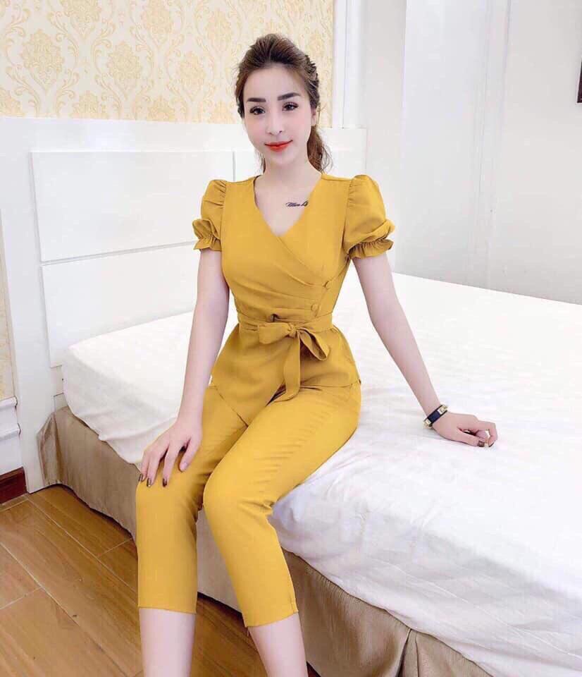 [HCM]Sét đồ bộ dài cát hàn dài