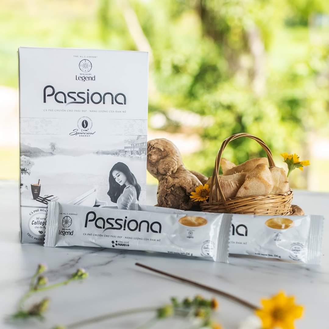 Passiona hòa tan 3 in 1 - Hộp 14 Gói