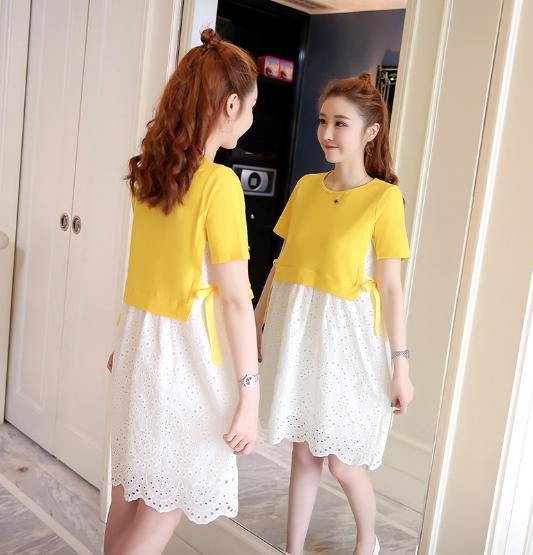 Đầm bầu và cho con bú mẫu mới