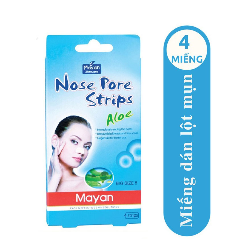 Miếng lột mụn cám Lô hội Mayan Hàn Quốc