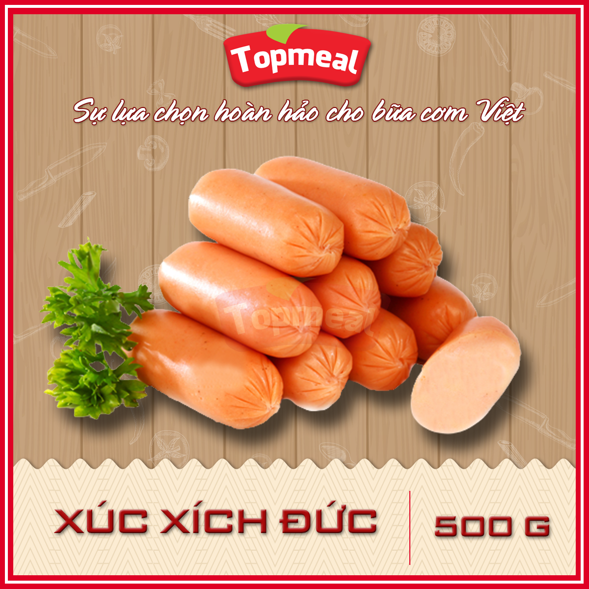 Hcm - xúc xích đức -