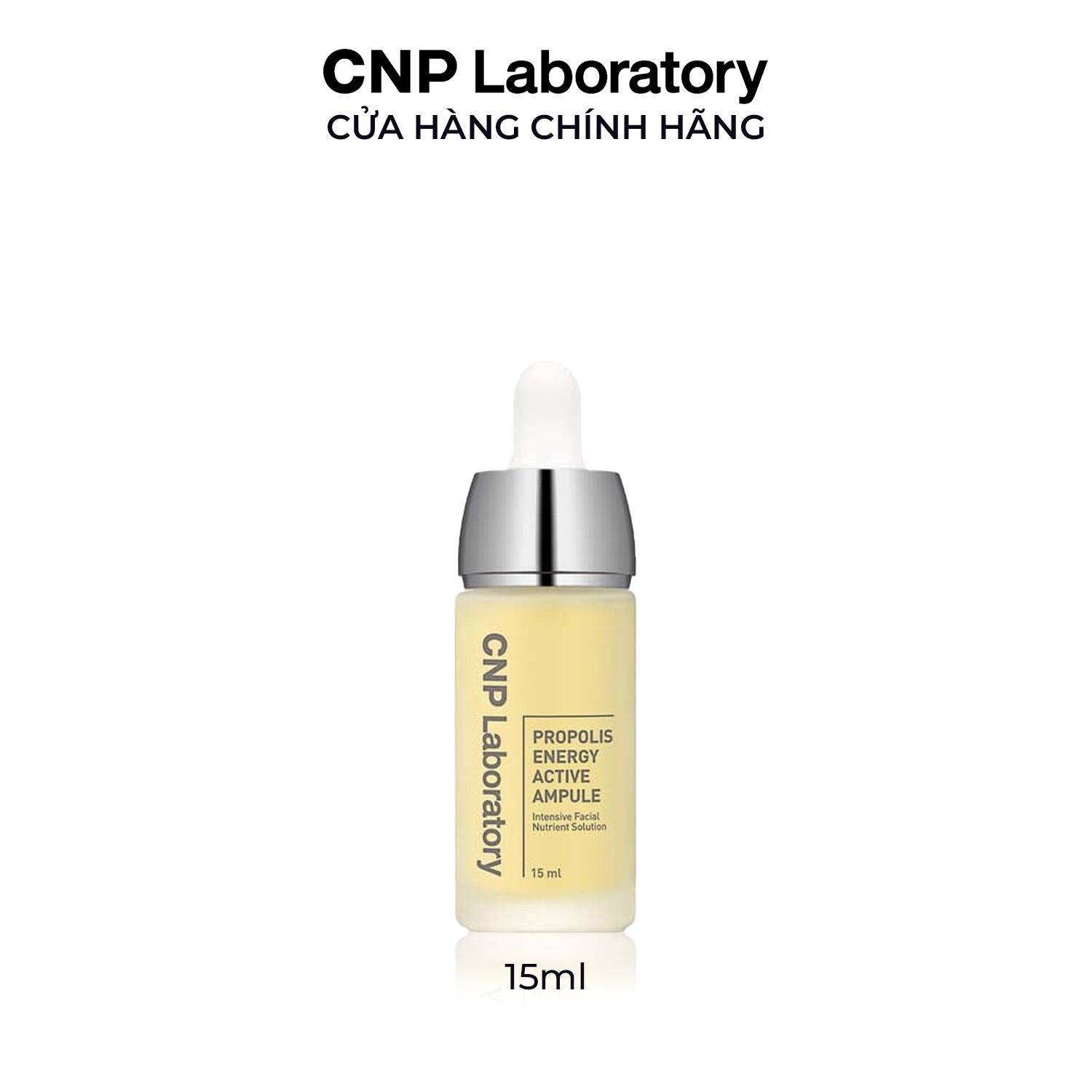 Combo Hồi phục làn da nhạy cảm, mẫn đỏ: tinh chất keo ong và tinh chất giảm sưng viêm CNP Laboratory