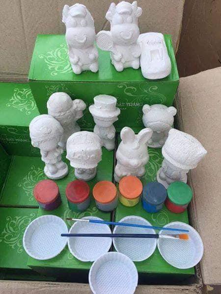 Bộ tô 10 tượng thạch cao