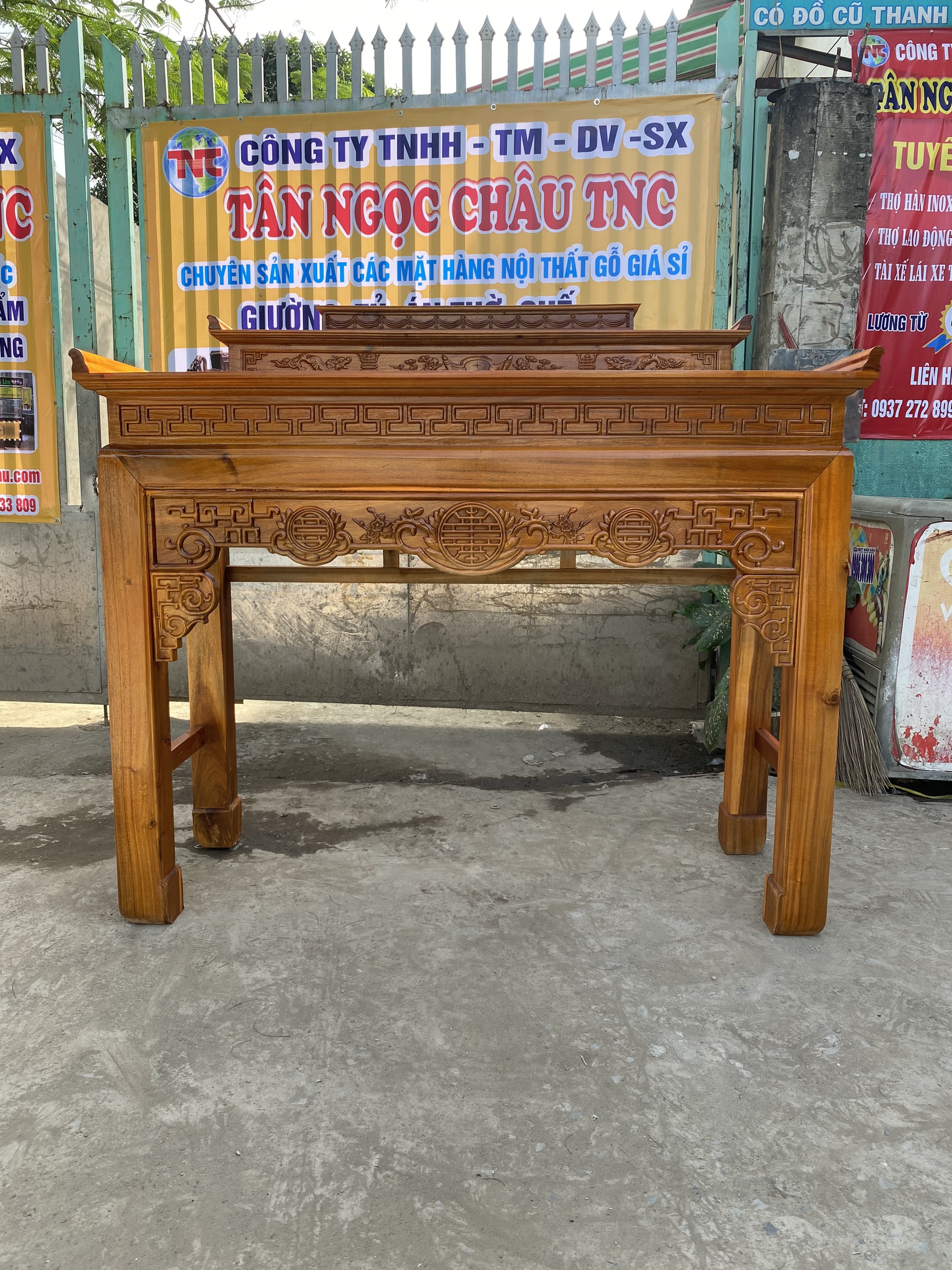 [HCM]Bàn Thờ Gia Tiên  giá sỉ tại Nội Thất Tân Ngọc Châu 0937.272.899