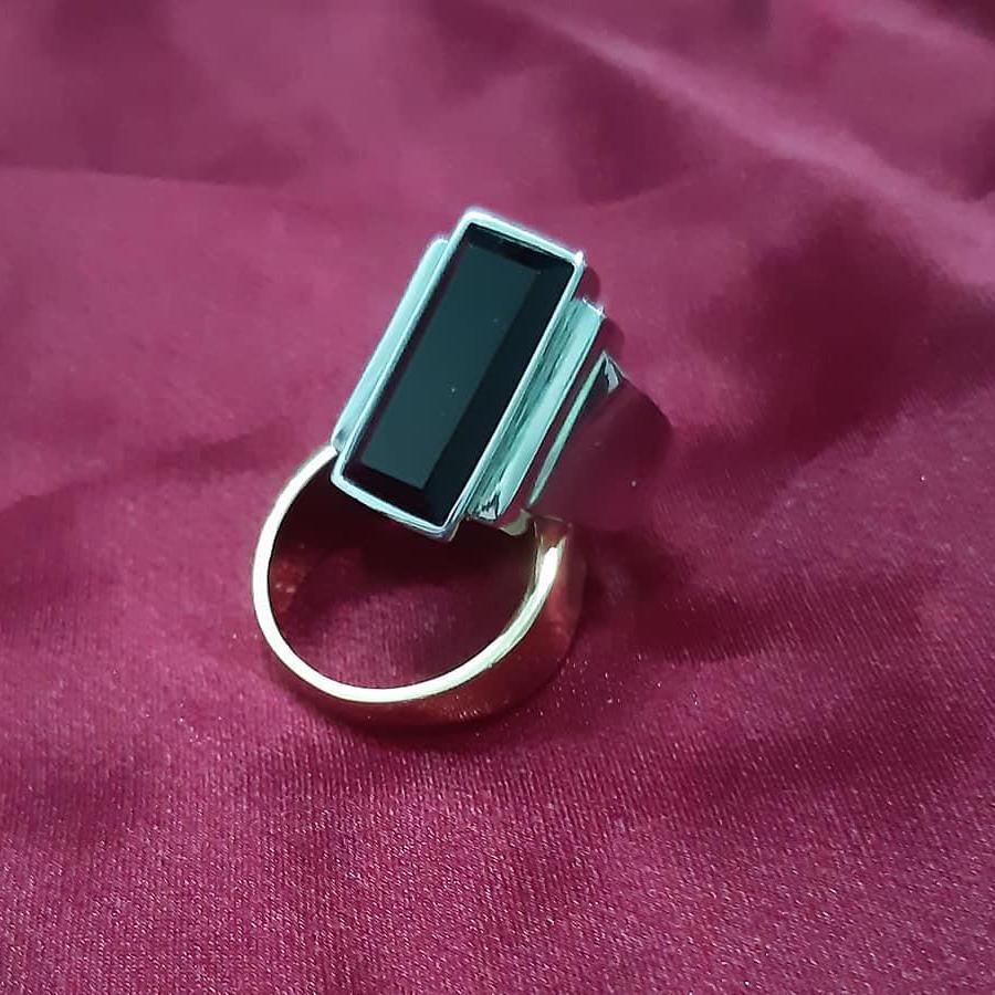 [HCM]NHẨN ĐÁ MẦU PHONG THỦY ĐÁ KIM SA SÁNG BÓNG VĨNH VIỄN M002