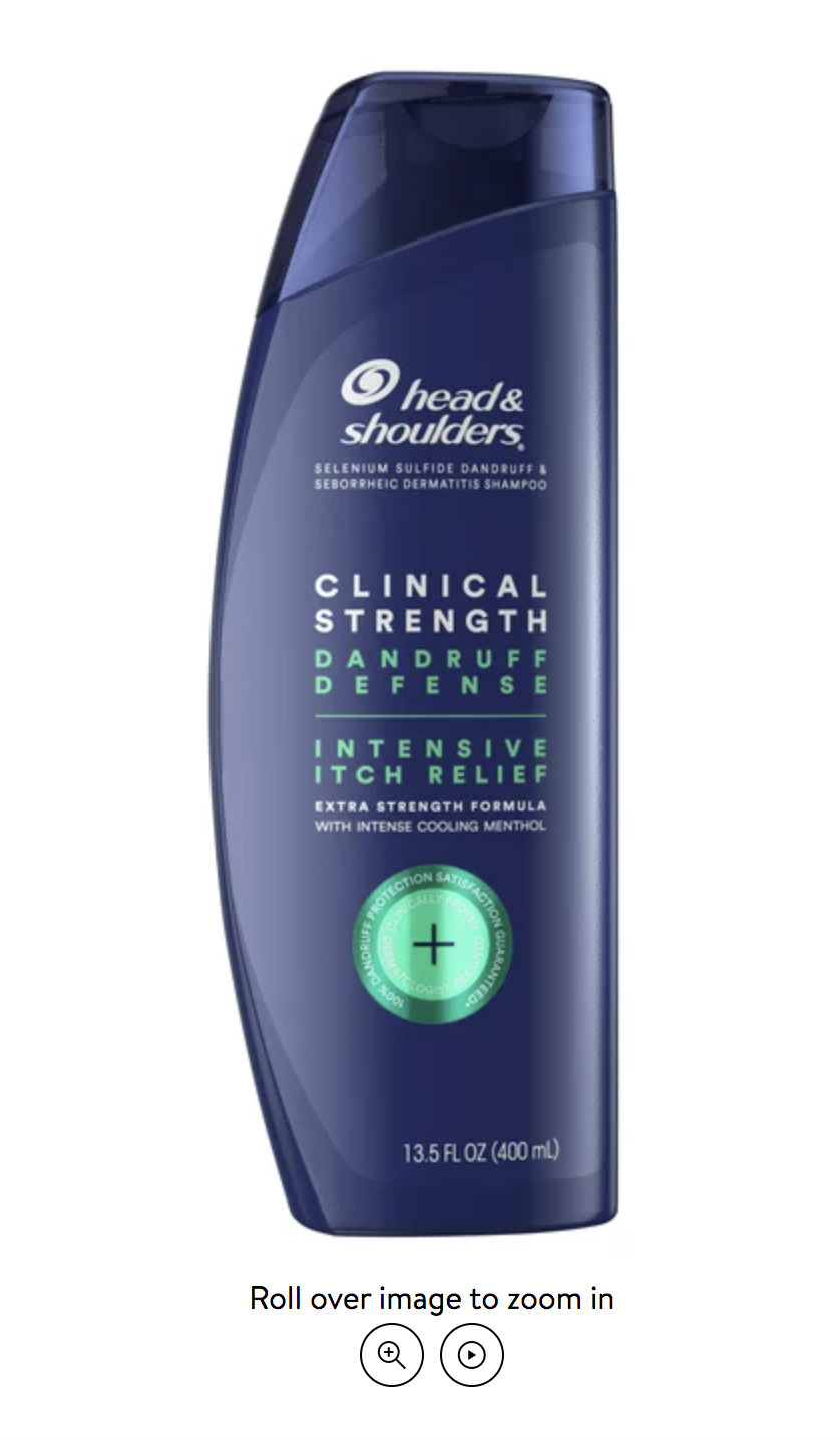 Dầu Gội Head & Shoulders Clinical Strength Màu Xanh 400ml