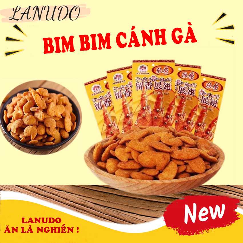 Bimbim cánh gà ❤️Bim bim cánh gà trung quốc chiên giòn vị thơm ngon- Ăn vặt siêu hot