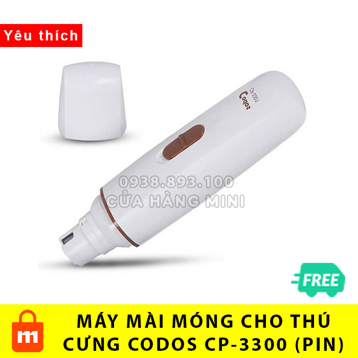 Máy mài móng cho thú cưng codos cp-3301