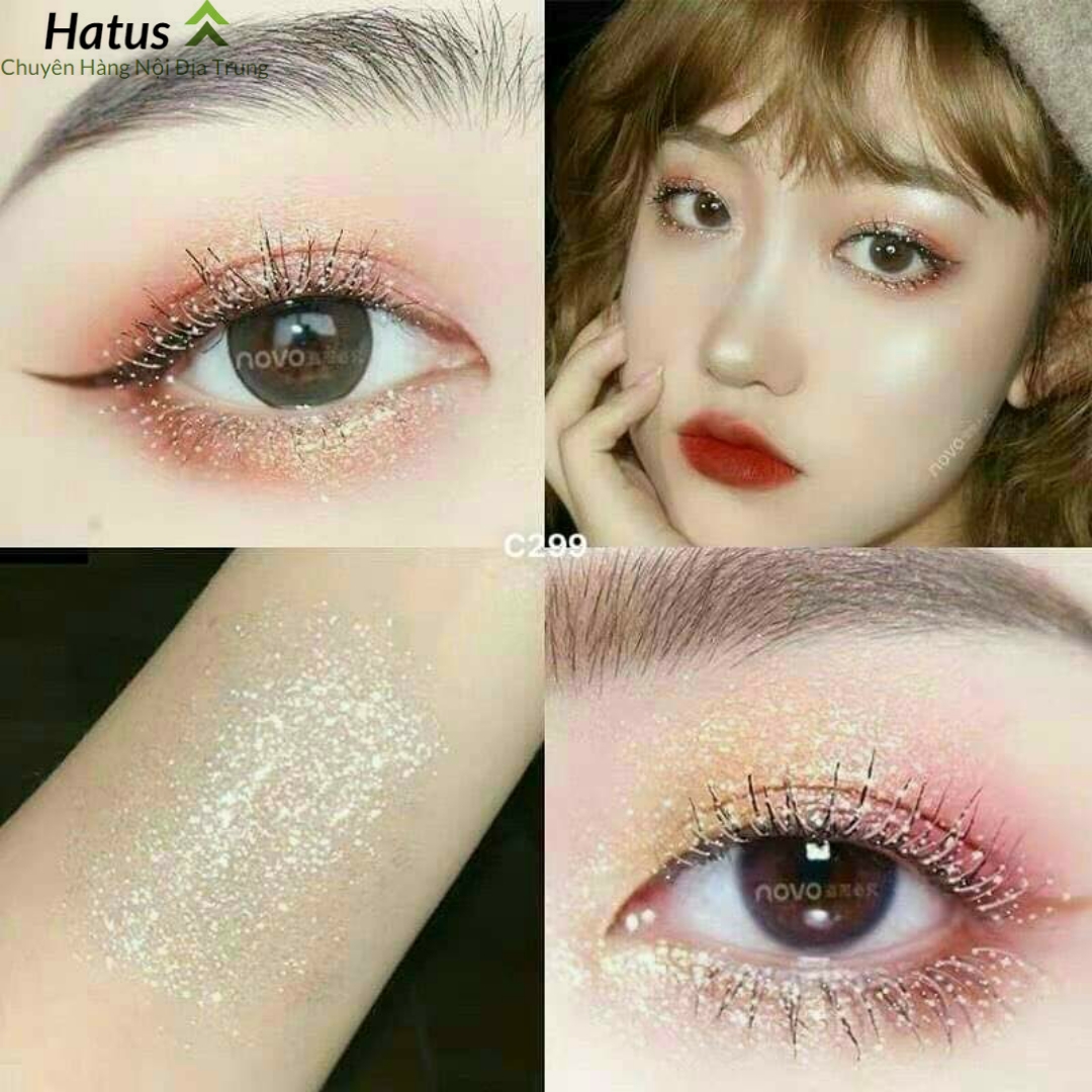 Mascara chuốt mi ánh nhũ cực lung linh Omega - Chuốt dài mi làm cho đôi mắt to tròn Hottrend