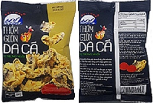 Da cá vị trứng muối không cay 50gr