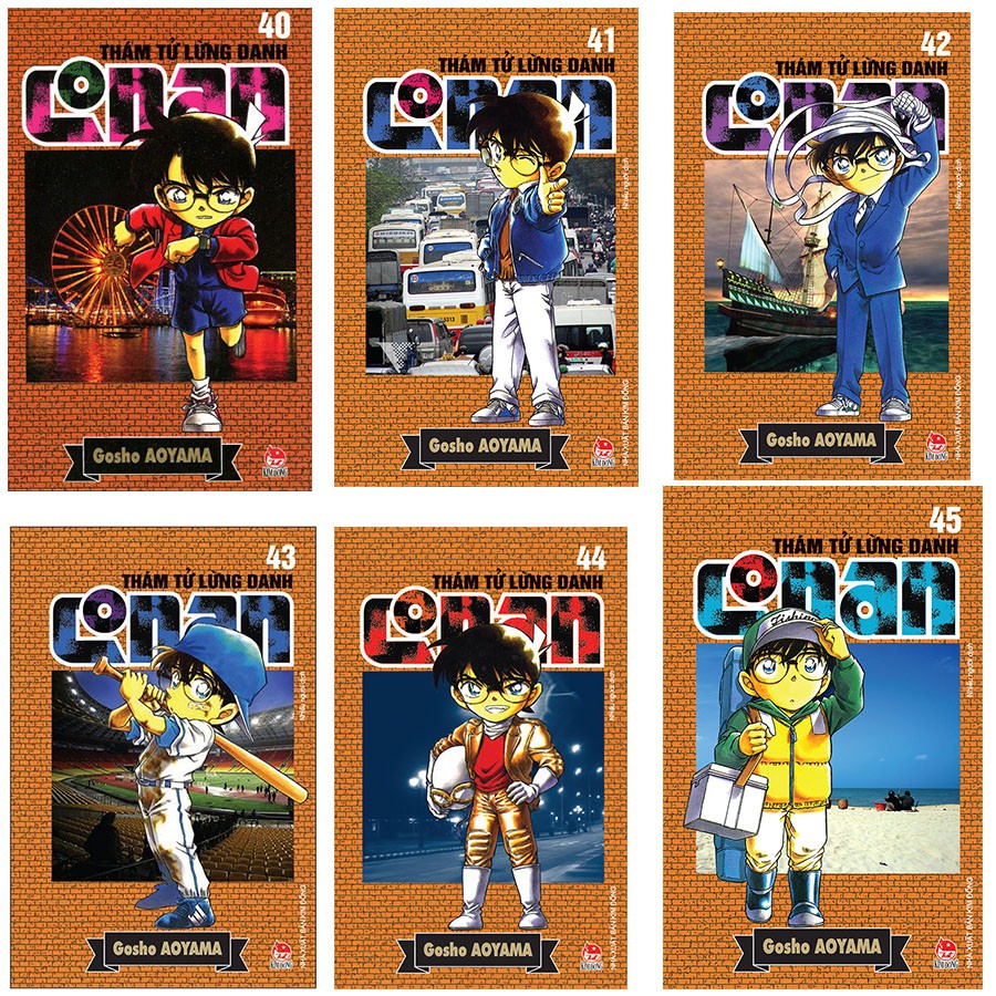Combo Sách Thám Tử Lừng Danh Conan