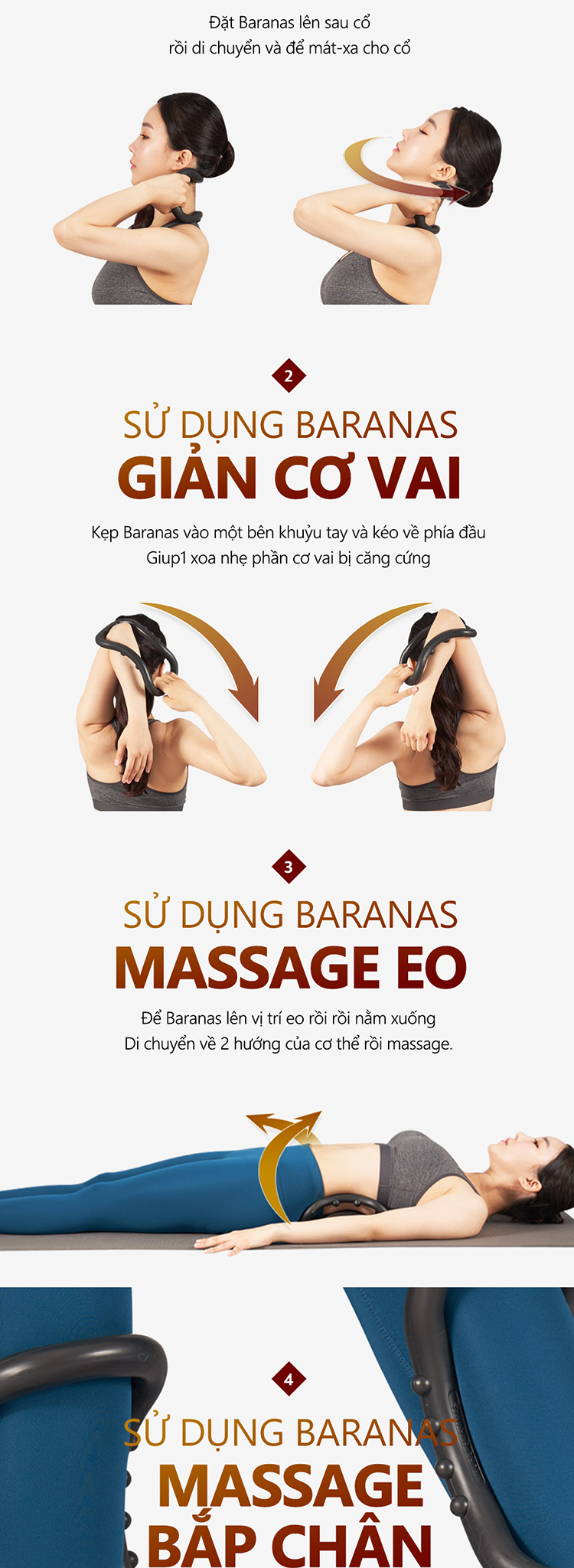 Vòng Mát-Xa Đa Năng MURO BARANAS GomiMall