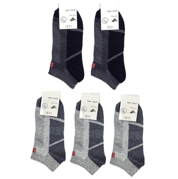 Đôi tất vớ nam cổ ngắn nhật bản - 5star hàng cao cấp dày dặn