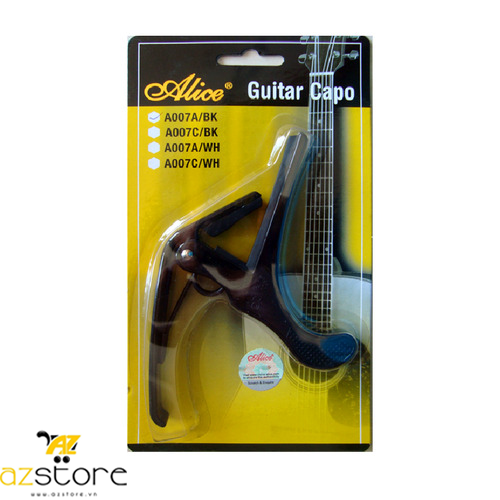 Capo đàn guitar - alice a007abk | giá rẻ | cod toàn quốc | phụ kiện đàn guitar
