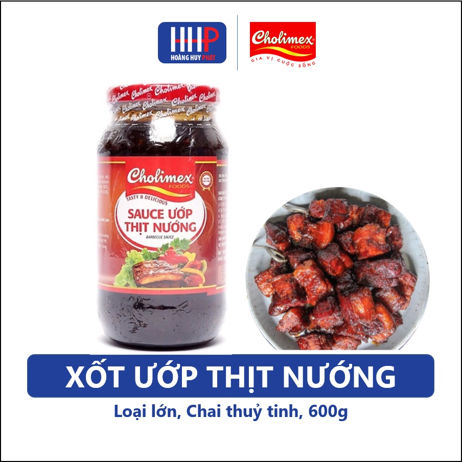 Date mới nhất - Cholimex Xốt ướp Thịt nướng chai thuỷ tinh 600g