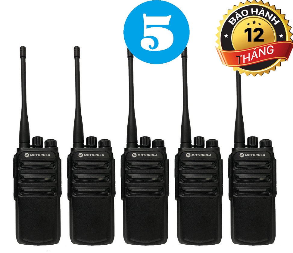 Bộ 5 bộ đàm motorola cp838
