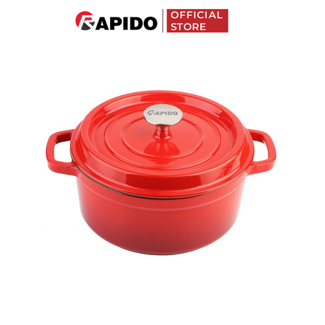 Nồi gang Đức tráng men Rapido 20Cm