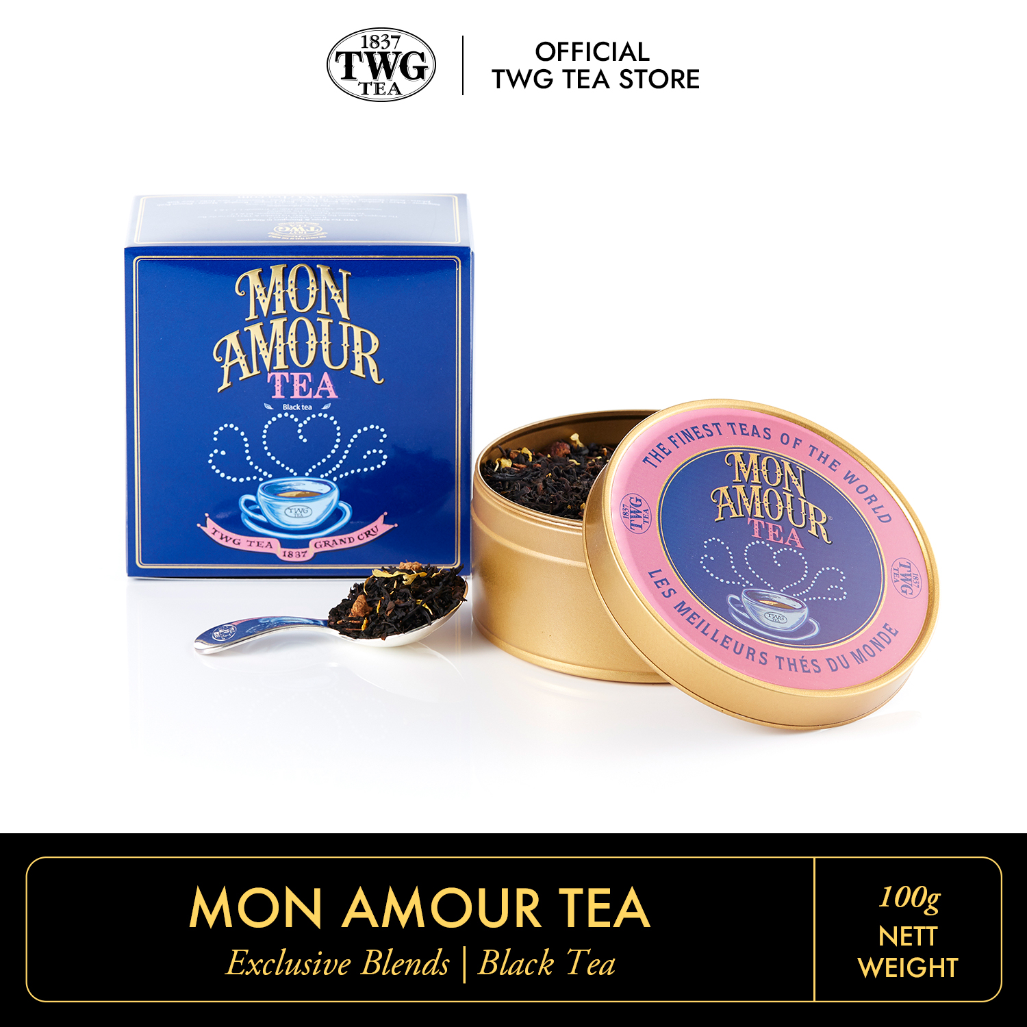 Trà twg tea - mon amour tea | trà đen