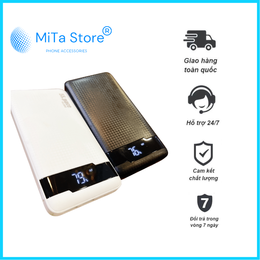 Pin sạc dự phòng remax rpp-256 10000mah,pin trâu,hàng tốt,sạc dự phòng nhanh ,dự phòng 10000mah