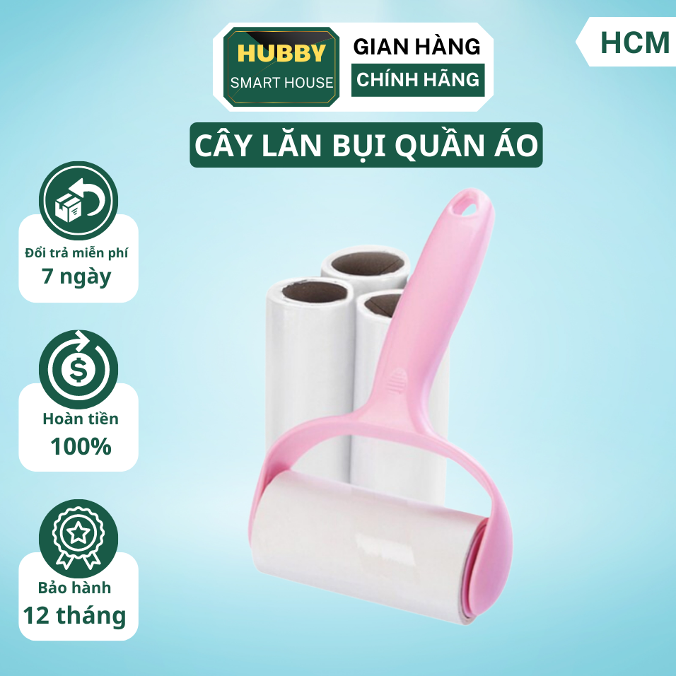 Cây Lăn Bụi Làm Sạch Quần Áo Ga Giường Sofa Lông Chó Mèo