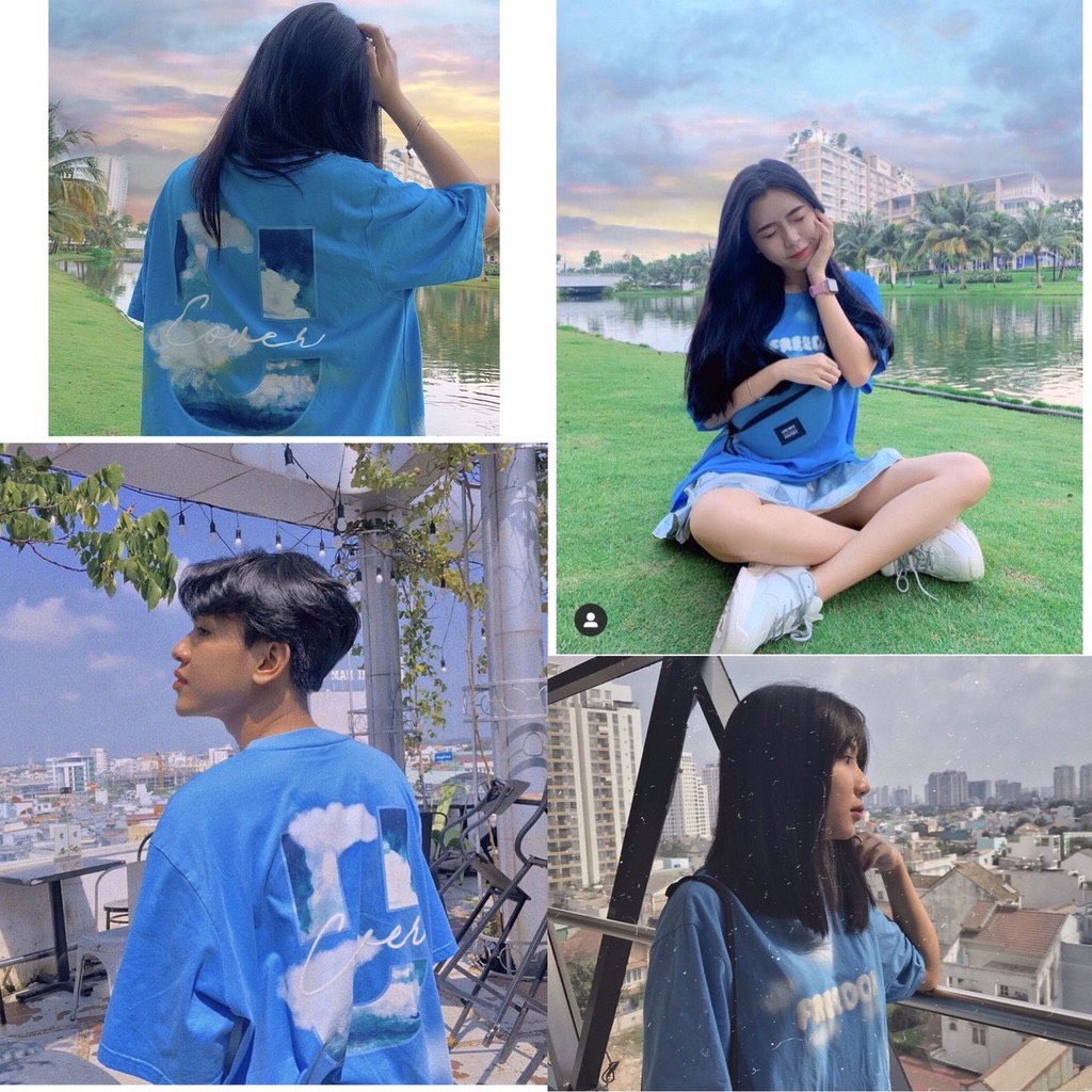 [HCM]Áo Thun Nam Nữ Form Rộng Hàn Quốc In Unicor Vải Dày Mịn Thoáng Mát Thiết Kế Thời Trang Kiểu Dáng Năng Động Trẻ Trung MS009