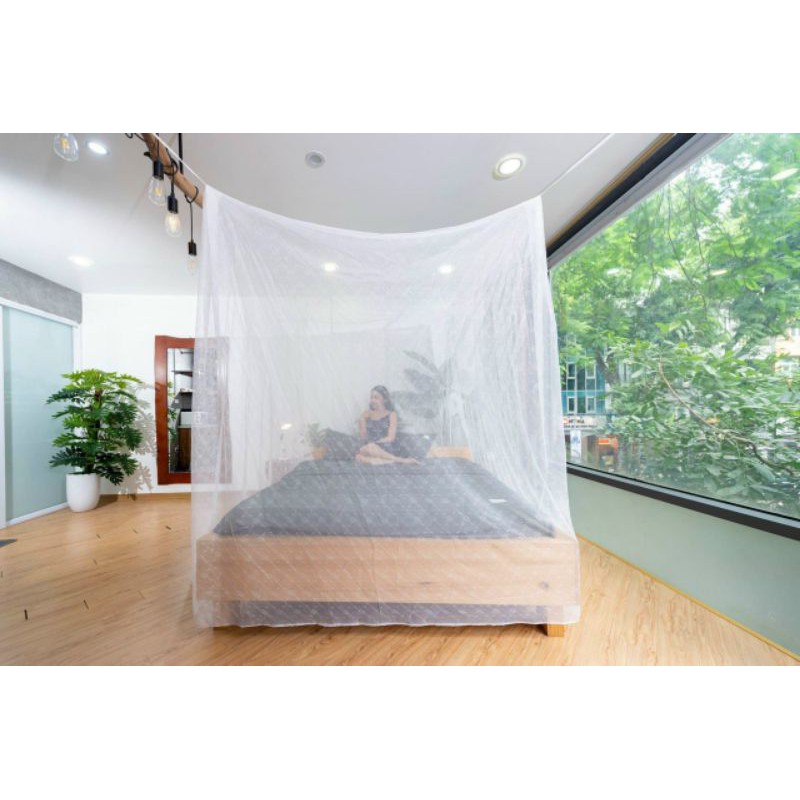 Màn tuyn tránh muỗi, màn 10/10 cao cấp dạng buông, dạng khung nhiều kích thước 1m2x2m, 1m6x2m, 1m8x2m, 2mx2m2 shoptrangheo