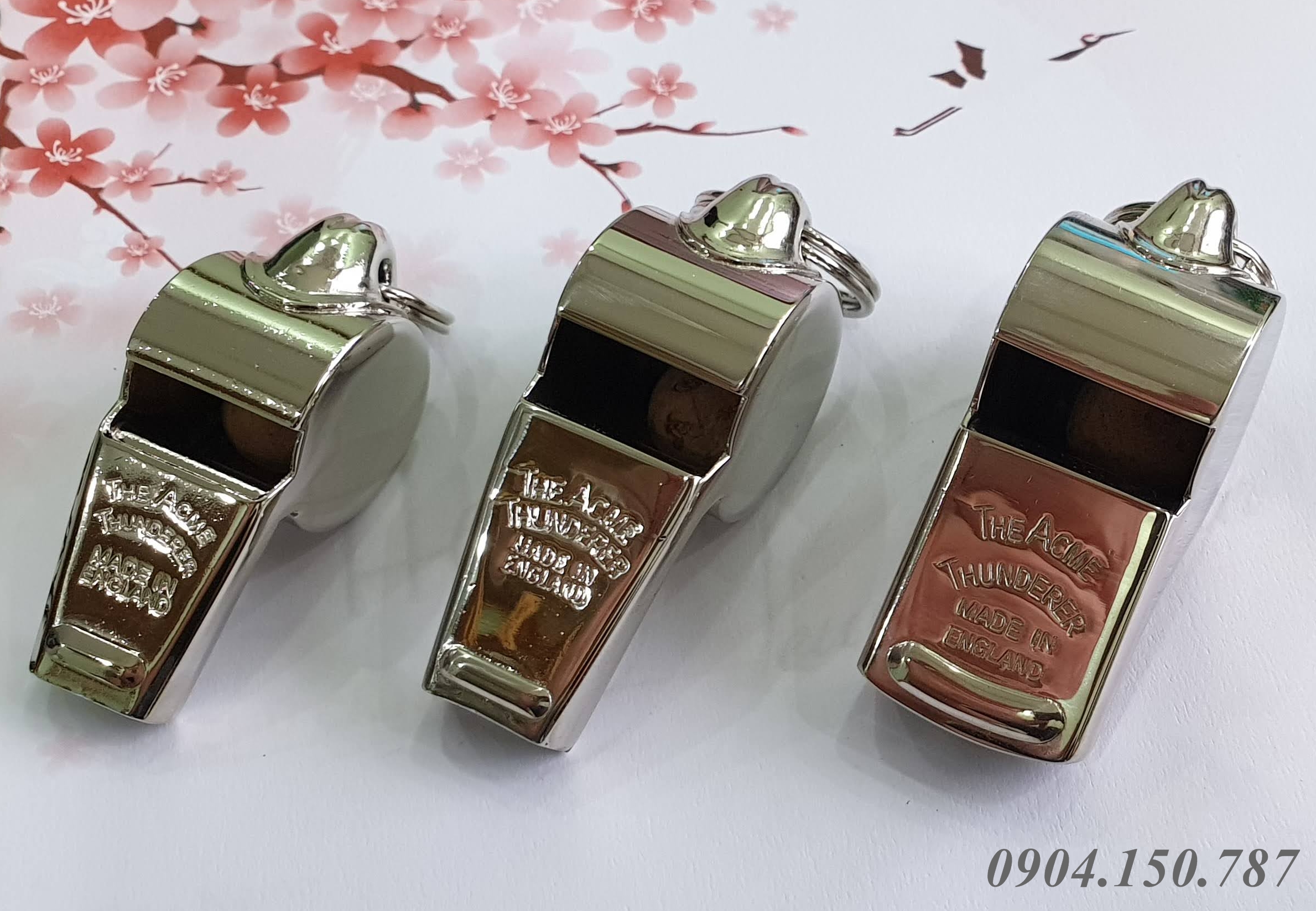 Còi Đồng Acme Thunderer Whistles (Nickel Plated)