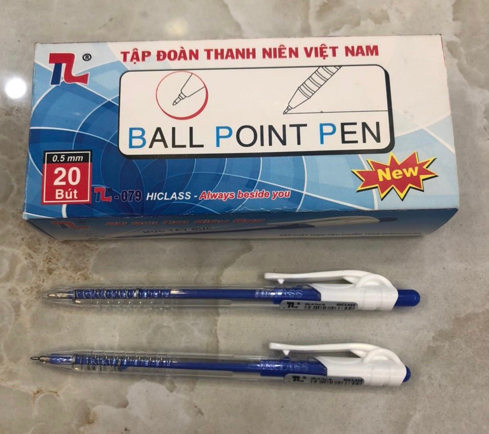 Bút bi xanh tl-079